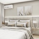 Ver imagem 1 de Cabeceira para Cama Box Queen 160 x 0,60 cm Atlanta Branco