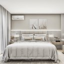 Ver imagem 2 de Cabeceira para Cama Box Queen 160 x 0,60 cm Atlanta Branco