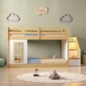 Beliche Infantil Montessoriana Escada Lateral Kit Proteção e Janela Garden Casatema MadeiraOriginals - 1