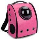 Ver imagem 1 de Mochila Astronauta Canguru Bolsa Transporte Cães Gatos Pet Cachorro Rosa