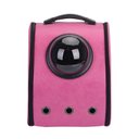 Ver imagem 2 de Mochila Astronauta Canguru Bolsa Transporte Cães Gatos Pet Cachorro Rosa