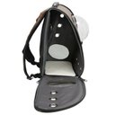 Ver imagem 7 de Mochila Astronauta Canguru Bolsa Transporte Cães Gatos Pet Cachorro Rosa