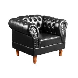 Poltrona Decorativo Dom Pedro Chesterfield Retrô Decorativa - 2