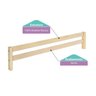 Beliche Infantil Montessoriana Escada Lateral Grade Escorregador Garden Casatema MadeiraOriginals - 18