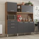 Ver imagem 2 de Kit Cozinha 6 Portas 2 Gavetas Select