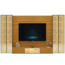 Ver imagem 2 de Home para TV até 90 Polegadas com LED e Espelho e Vidro Reflecta 369,8cm x 217,6cm 100% MDF Luminare