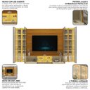 Ver imagem 6 de Home para TV até 90 Polegadas com LED e Espelho e Vidro Reflecta 369,8cm x 217,6cm 100% MDF Luminare