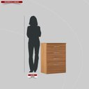 Ver imagem 6 de Cômoda 4 Gavetas Astral