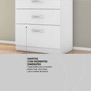 Ver imagem 7 de Cômoda 4 Gavetas Astral Pintura UV Branco