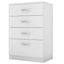 Ver imagem 2 de Cômoda 4 Gavetas Astral  Pintura UV 