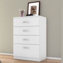 Ver imagem 1 de Cômoda 4 Gavetas Astral  Pintura UV 