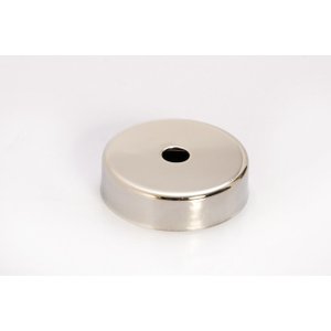Canopla para Corrimão com Furo 1/2 - Aço Inox