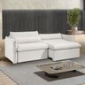 Sofá Cama Retrátil e Reclinável 200cm Aurora Boucle - 1