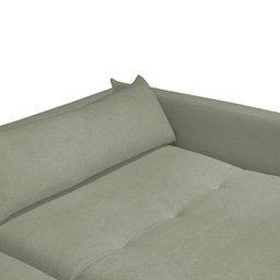 Sofá Cama Retrátil e Reclinável Aurora Boucle  - 14