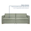 Ver imagem 7 de Sofá Cama Retrátil e Reclinável 200cm Aurora Boucle