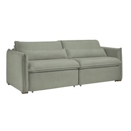 Sofá Cama Retrátil e Reclinável Aurora Boucle  - 17