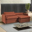 Ver imagem 1 de Sofá Cama Retrátil e Reclinável 200cm Aurora Boucle