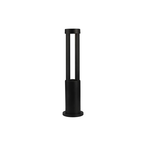 Poste Balizador de Jardim Momo Preto 80cm Led 10w 3000k Bivolt Ip65 Galaxy Led