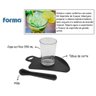 Conjunto Completo para Preparar Caipirinha Caipira 3 Peças Tábua Pilão Copo Ideal para Presente - 2