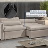 Sofá Cama Retrátil e Reclinável 200cm Aurora Veludo - 8