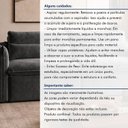 Ver imagem 6 de Sofá Cama Retrátil e Reclinável Veludo Cinza Aurora 200cm