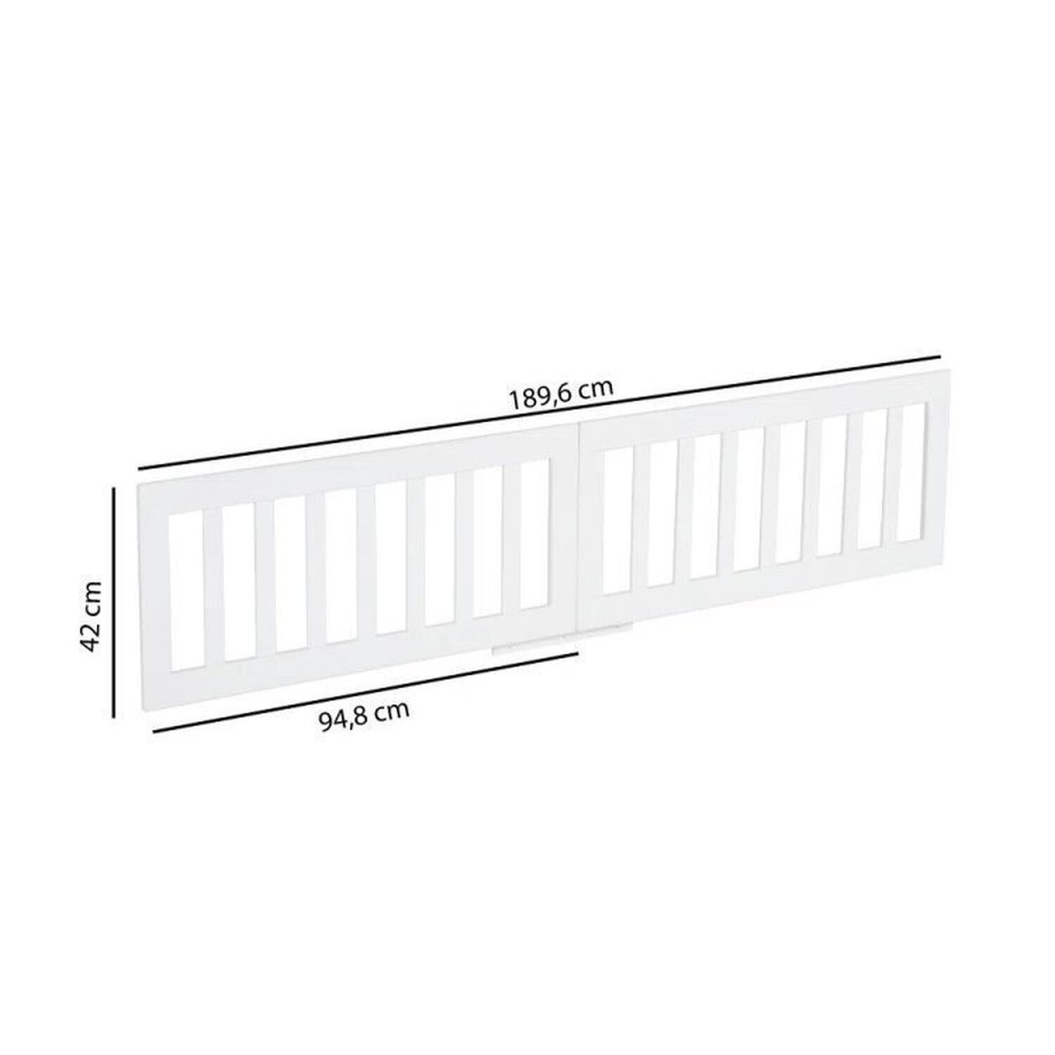  Beliche Infantil Montessoriana Garden com Escada Lateral e Proteção Casinha Grade com LED Casatema - 10