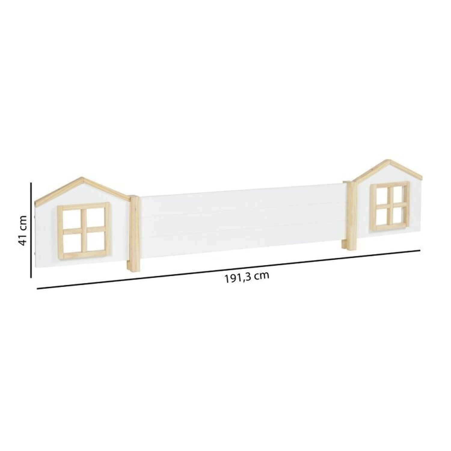  Beliche Infantil Montessoriana Garden com Escada Lateral e Proteção Casinha Grade com LED Casatema - 18