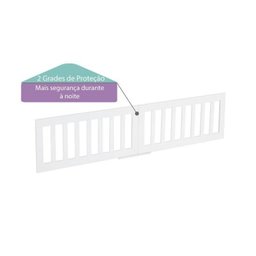  Beliche Infantil Montessoriana Garden com Escada Lateral e Proteção Casinha Grade com LED Casatema - 11