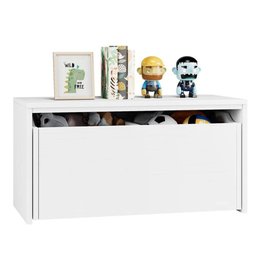Mesa Organizadora Com Baú Para Brinquedos Gregory 100% Mdf - 4