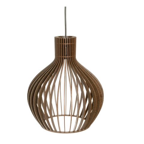 Luminária Teto tipo Pendente VEGAS MDF  Completa