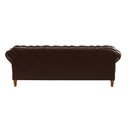 Ver imagem 5 de Conjunto Sofá Chesterfield 3 Lugares + 2 Poltronas Dom Pedro