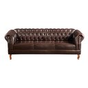 Ver imagem 4 de Conjunto Sofá Chesterfield 3 Lugares + 2 Poltronas Dom Pedro