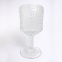 Ver imagem 1 de Conjunto de 6 Taças de Vidro Branco com Bolhas 290ml