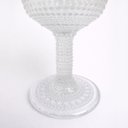 Ver imagem 3 de Conjunto de 6 Taças de Vidro Branco com Bolhas 290ml