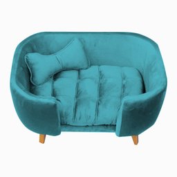 Poltrona Cama Pet Hannah Luxo Veludo - 1