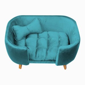 Poltrona Cama Pet Hannah Luxo Veludo