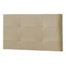 Painel Luna Cama Box Solteiro 90cm Suede Bege - 4