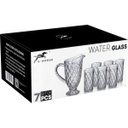 Ver imagem 4 de FULL DIAMOND JG JARRA/COPOS 23x20x12cm 1L/275ml CRISTAL ECO TRANSP 7PÇ