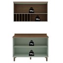 Ver imagem 6 de Cozinha Compacta 2 Peças 3 Portas Balcão 120cm Tampo Mdf Iluminata