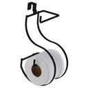 Ver imagem 1 de Suporte Duplo 0 para Papel Higiênico Preto Fosco 1096pt Future