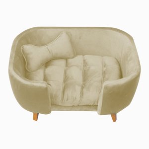 Poltrona Cama Pet Hannah Luxo Veludo