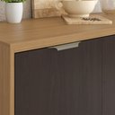 Ver imagem 5 de Balcão de Cozinha 120 cm Colors 3 Portas 2 Gavetas Freijó/Nogueira Bourbon - Kits Paraná