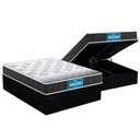 Ver imagem 1 de Cama Box Baú Queen: Colchão Ortopédico Probel D28 / EP Guarda Costas PróMiddle Double Face +