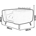 Ver imagem 7 de Poltrona Cama Pet Hannah Luxo Veludo