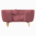 Ver imagem 2 de Poltrona Cama Pet Hannah Luxo Veludo