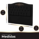 Ver imagem 2 de Cabeceira Casal Queen Size Estofada para Cama Box Maitê Veludo Ateliê do Conforto Cabeceira Casal Qu
