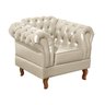 Conjunto Sofá Chesterfield 3 Lugares + 2 Poltronas Dom Pedro - 5