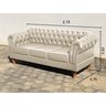 Conjunto Sofá Chesterfield 3 Lugares + 2 Poltronas Dom Pedro - 3