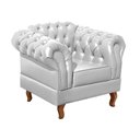 Ver imagem 4 de Conjunto Sofá Chesterfield 3 Lugares + 2 Poltronas Dom Pedro