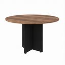 Ver imagem 2 de Mesa de Reunião Redonda 4 Lugares Pé Painel